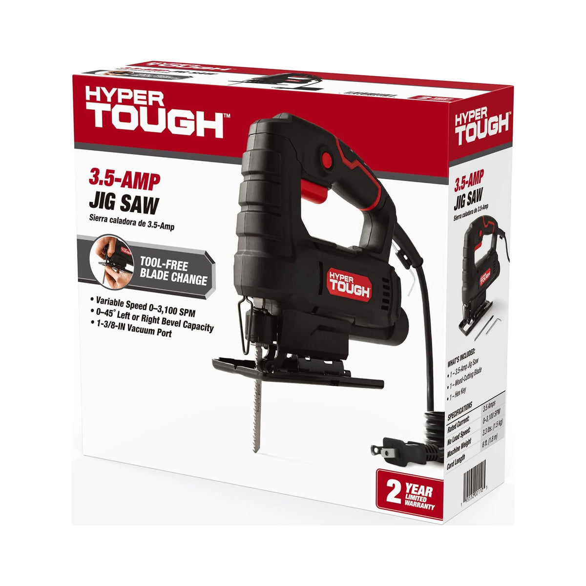 3.5-Amp Corded Jig Saw W96195