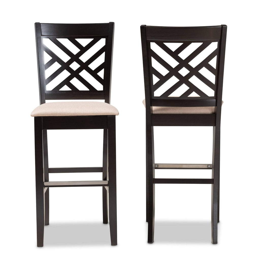 2-Piece Bar Stool Set E373