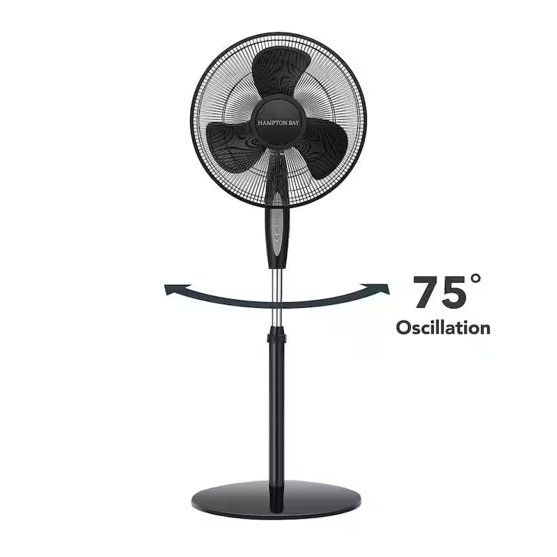 16 in. 3 Speed Oscillating Standing Fan R113604