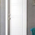 Satin Nickel Entry Knob Set with Deadbolt J72261