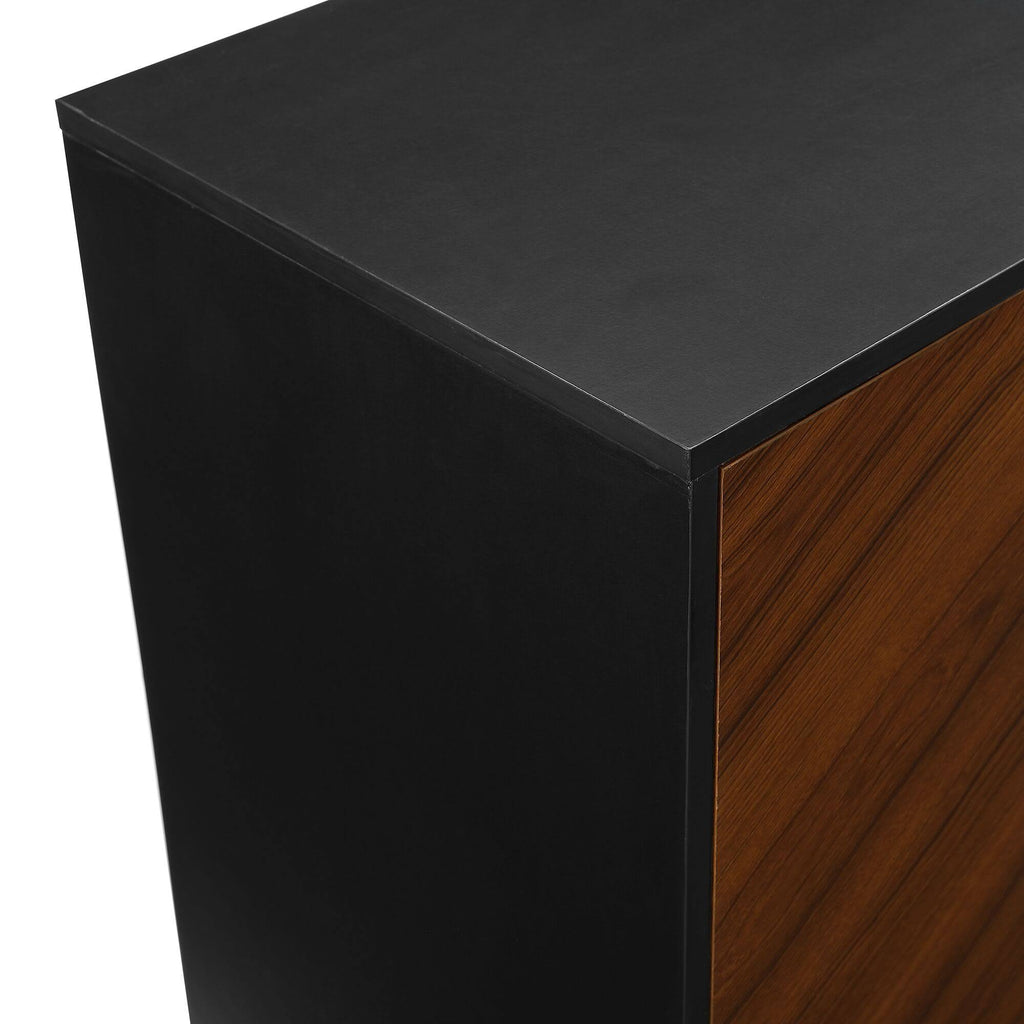 58 inch Solid Black TV Console X2529