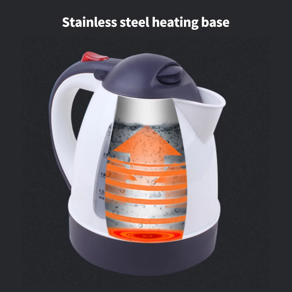 Portable 12V Electric Kettle 1000mL White A44878