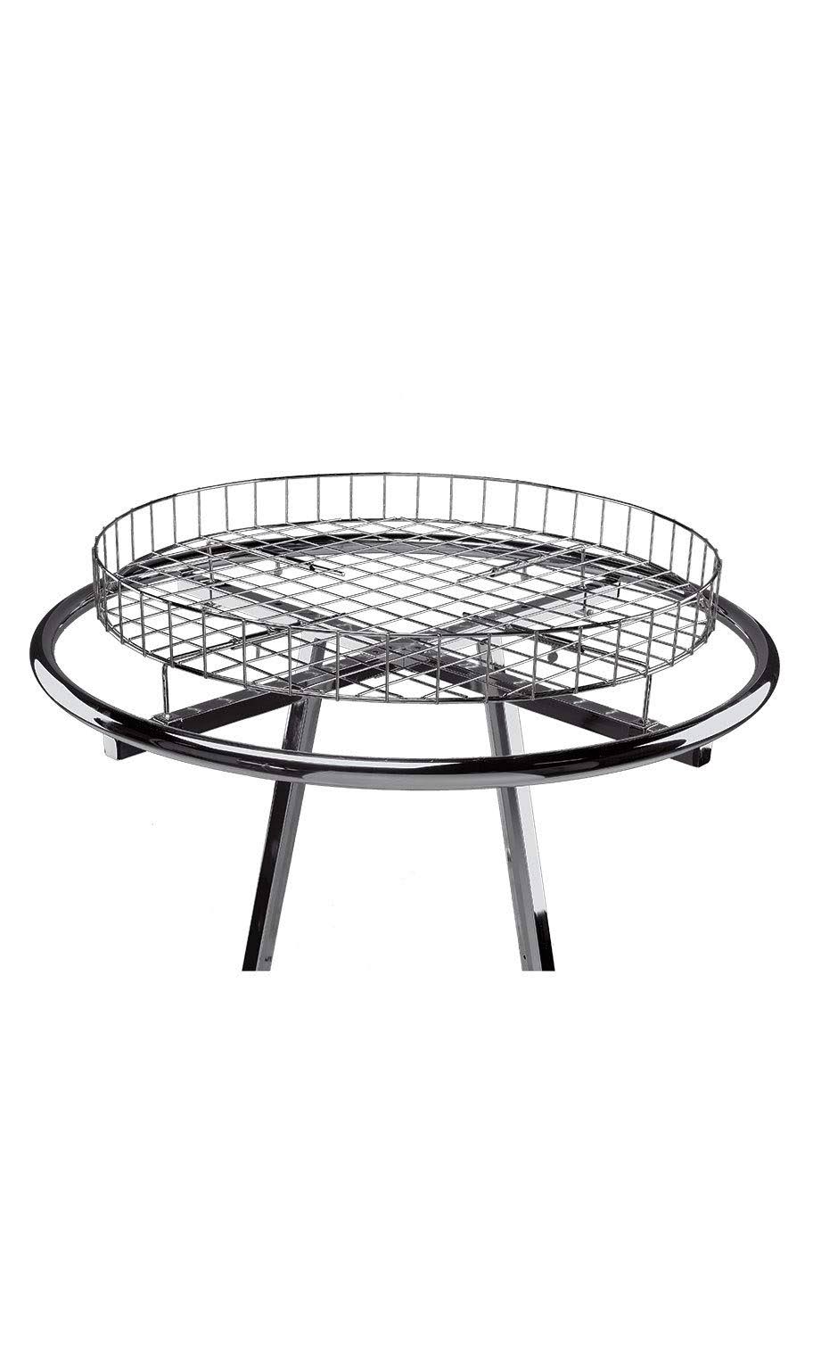 Round Wire Basket Clothing Rack Topper S9992