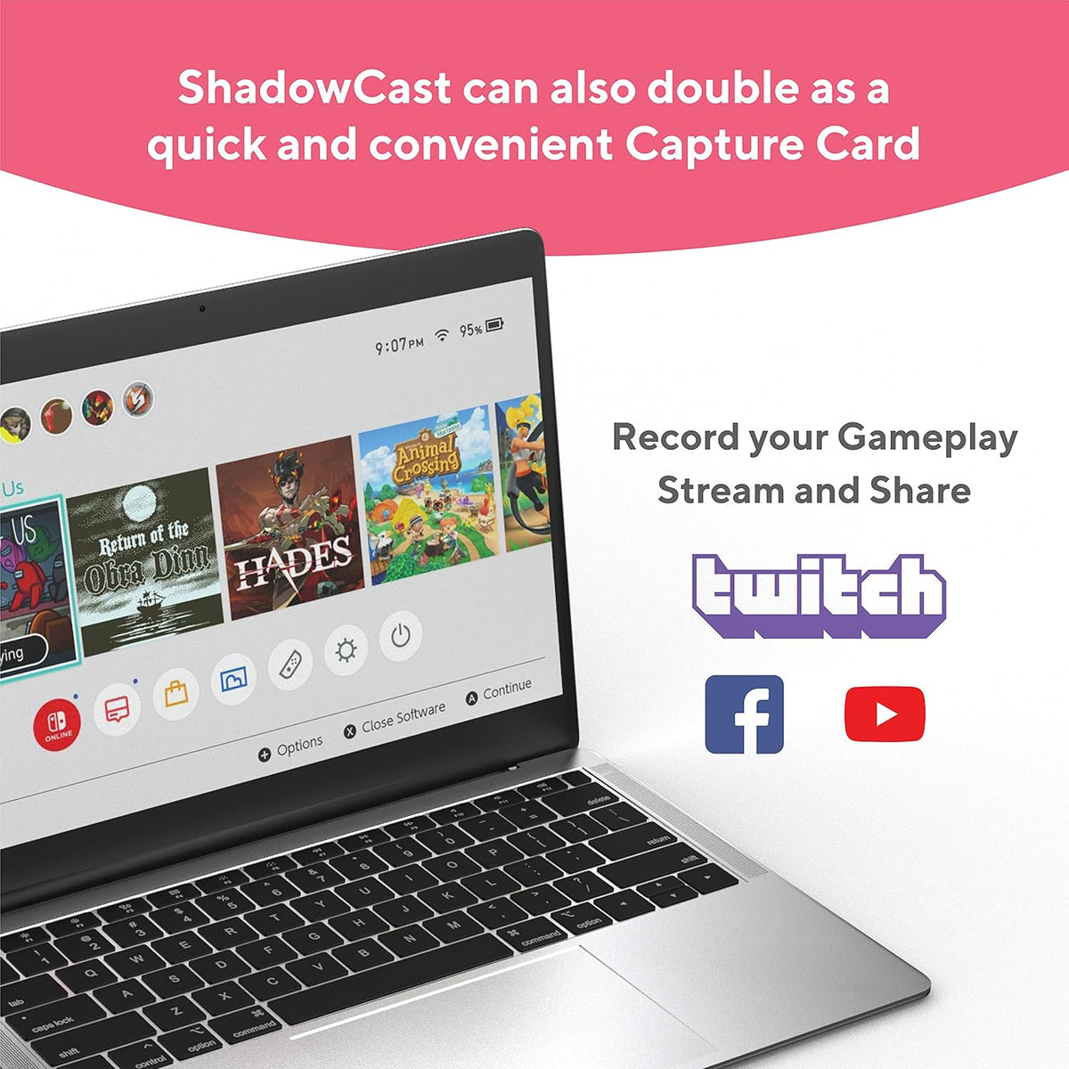 ShadowCast Capture Card E591441