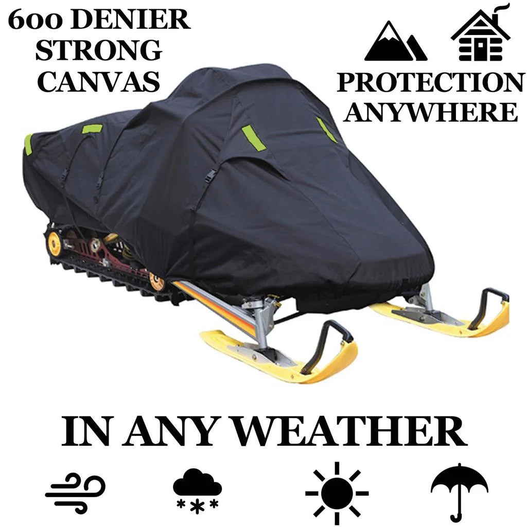 Trailerable 600 Denier Snowmobile Cover Q376