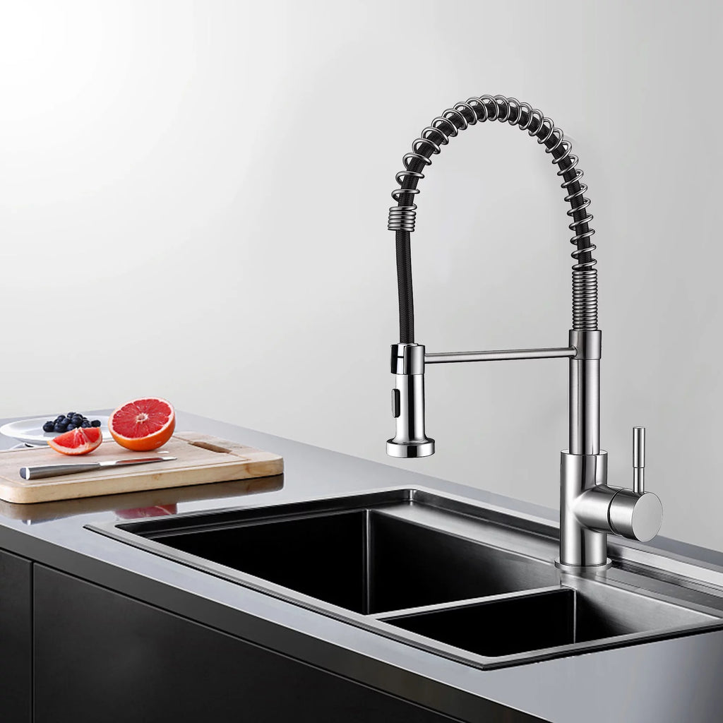 Single Handle Pull Down Kitchen Faucet S571291