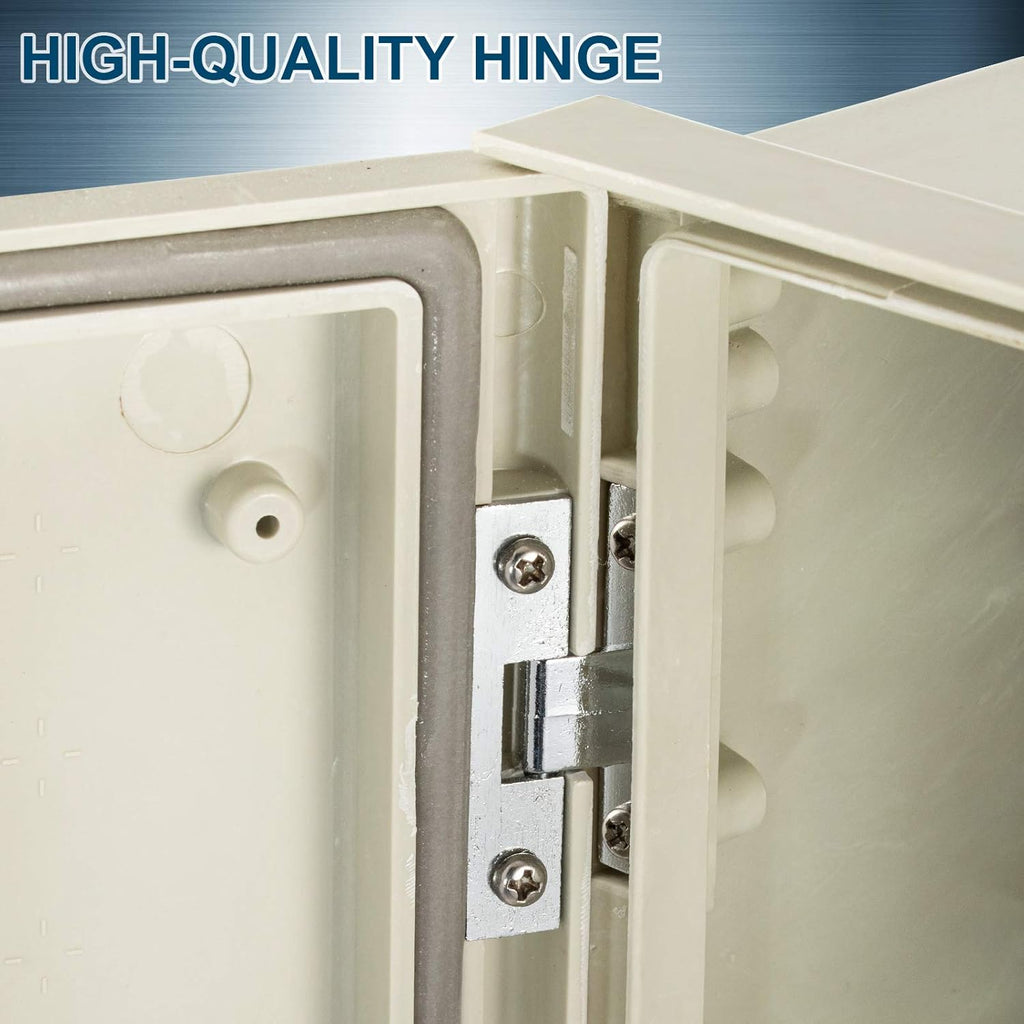 12 x 10 x 6'' NEMA 4X Fiberglass Electrical Enclosure P183