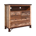 Brown Solid Wood Four Drawer Chest B771605