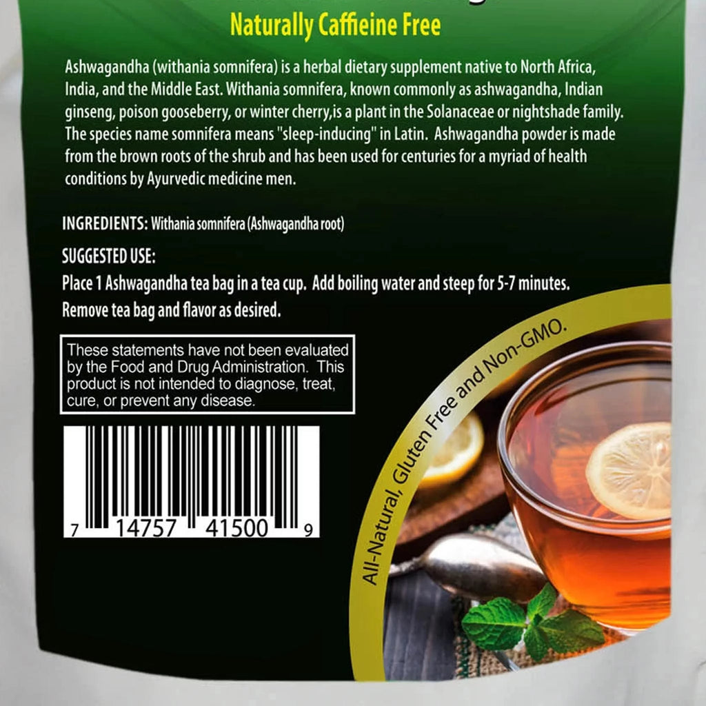 Organic Ashwagandha Tea 90 Bags Q314557