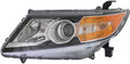 Headlight Assembly Black Bezel Driver Side T91613