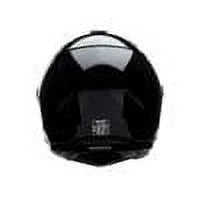 Gloss Black Full Face Motorcycle Helmet W636124