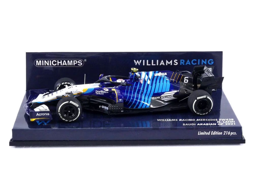 1/43 Williams FW43B Saudi Arabian GP 2021 L9372