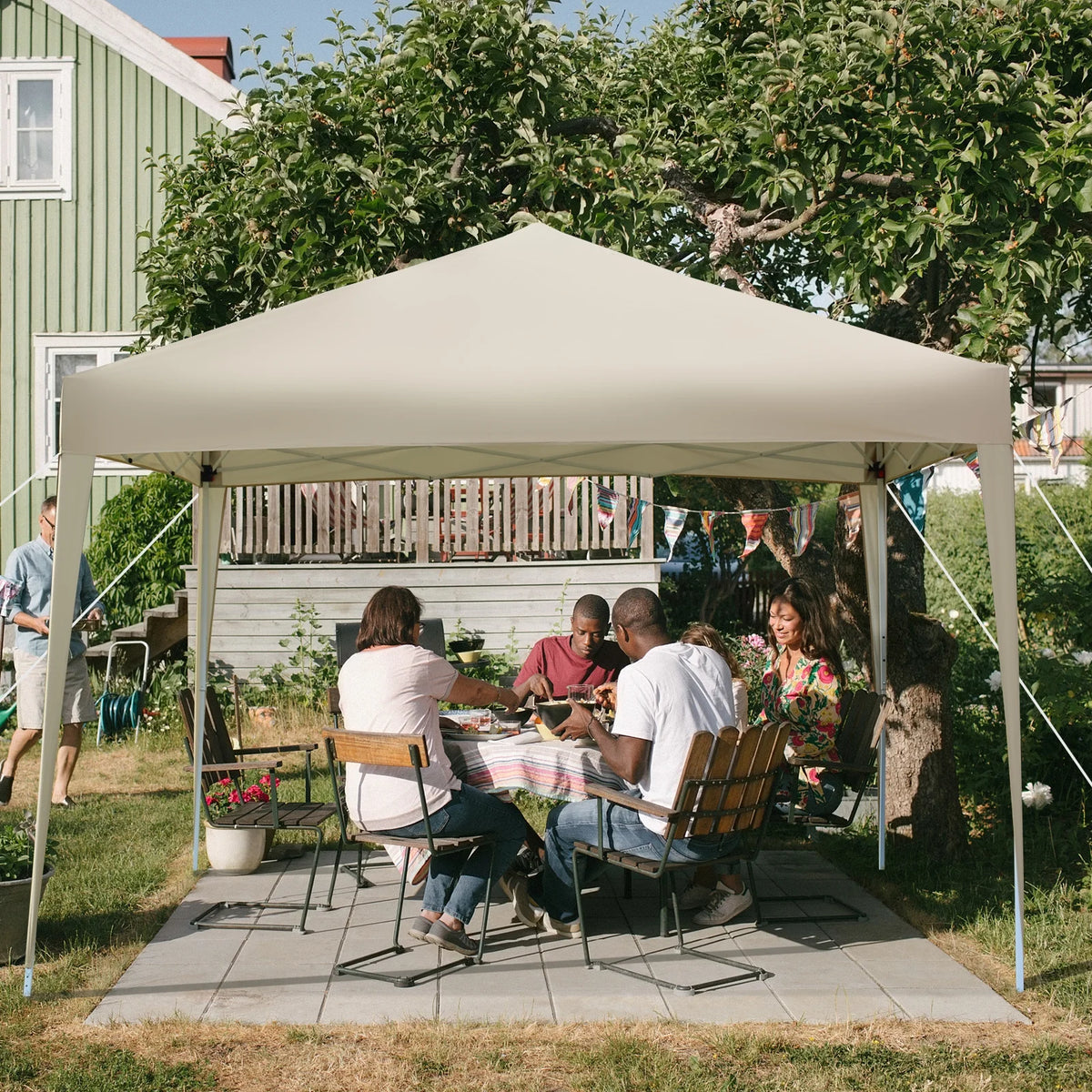 10' x 10' Pop Up Canopy Tent With Carrying Bag C978