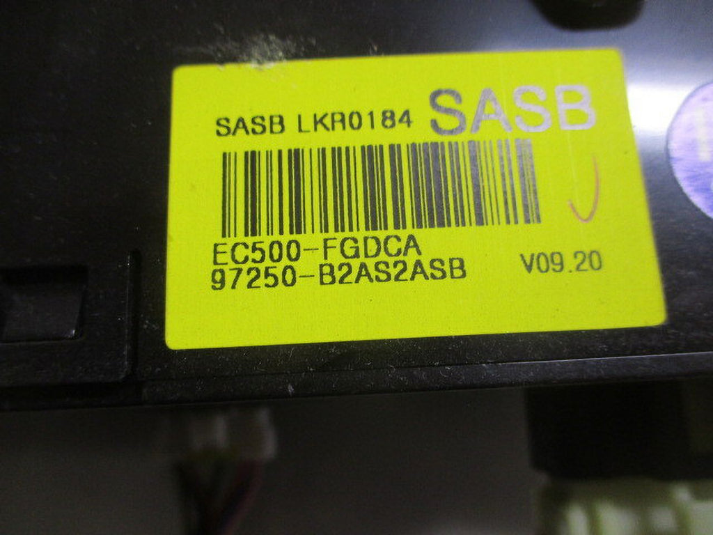 Pre-Owned Kia Soul Manual Climate AC Heater Temperature Control L616