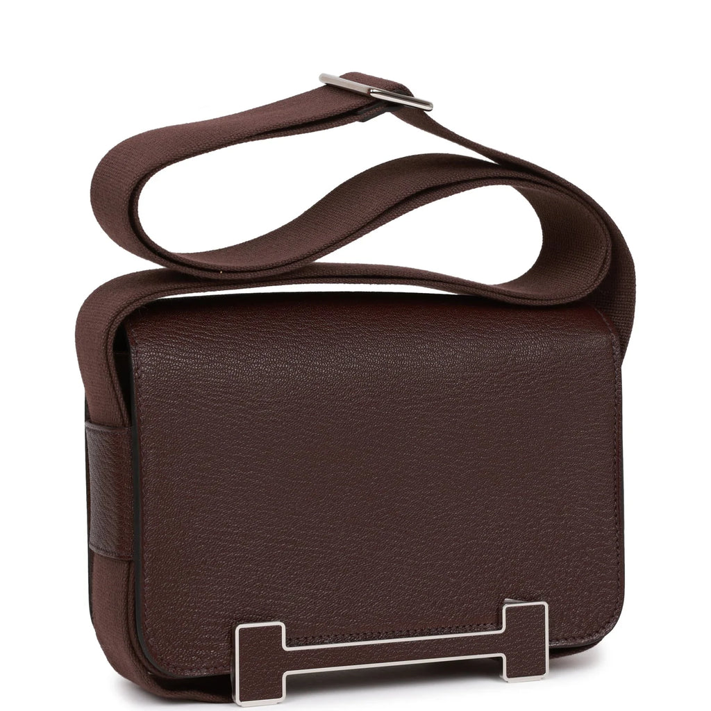Rouge Sellier Chevre Palladium Hardware N191470