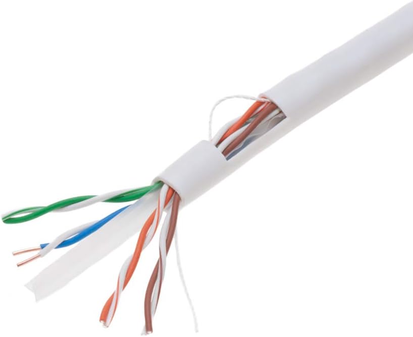 1000ft CAT6 Solid Ethernet UTP 23AWG Network Cable (Orange) L10984
