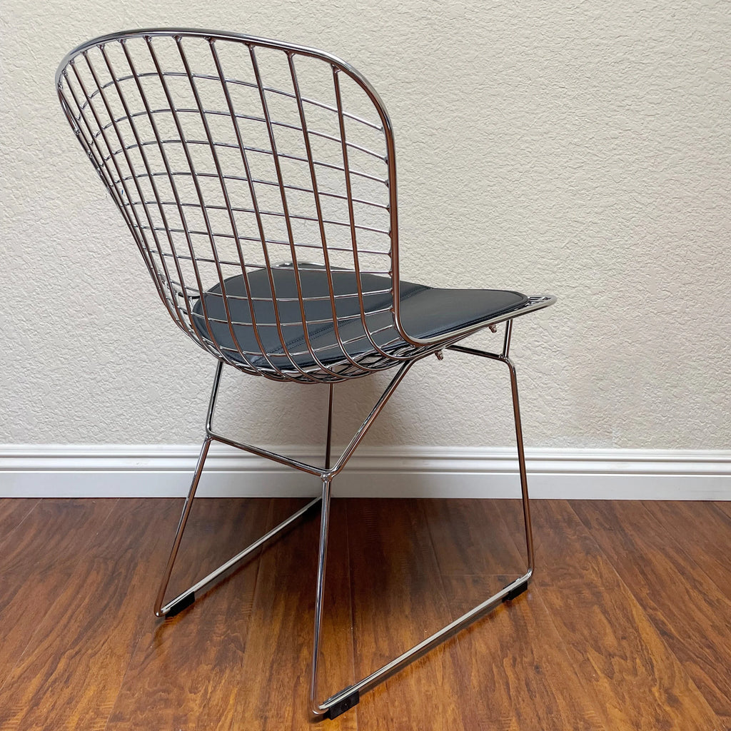 Chrome Wire Dining Side Chair Set of 2 E98718