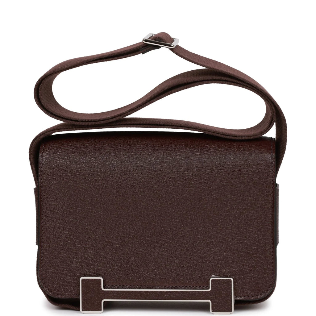 Rouge Sellier Chevre Palladium Hardware N191470