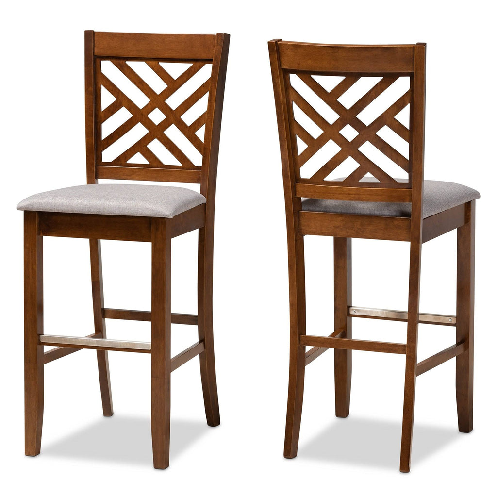 2-Piece Bar Stool Set E373