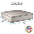 King Medium Soft Two-Sided Mattress with Mattress Cover Protector O206541