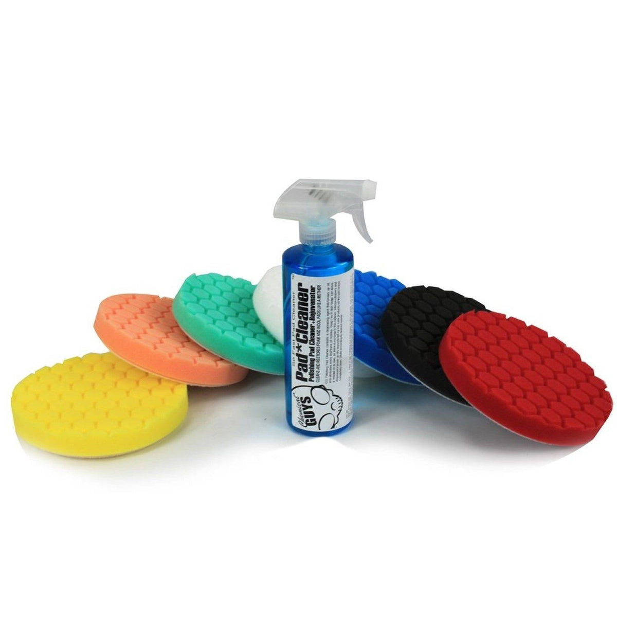 Hex-Logic Buffing Pad Kit 5.5 inch 8 Items V805