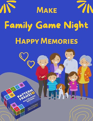 Pattern Matching Board Game for Kids & Adults N65737