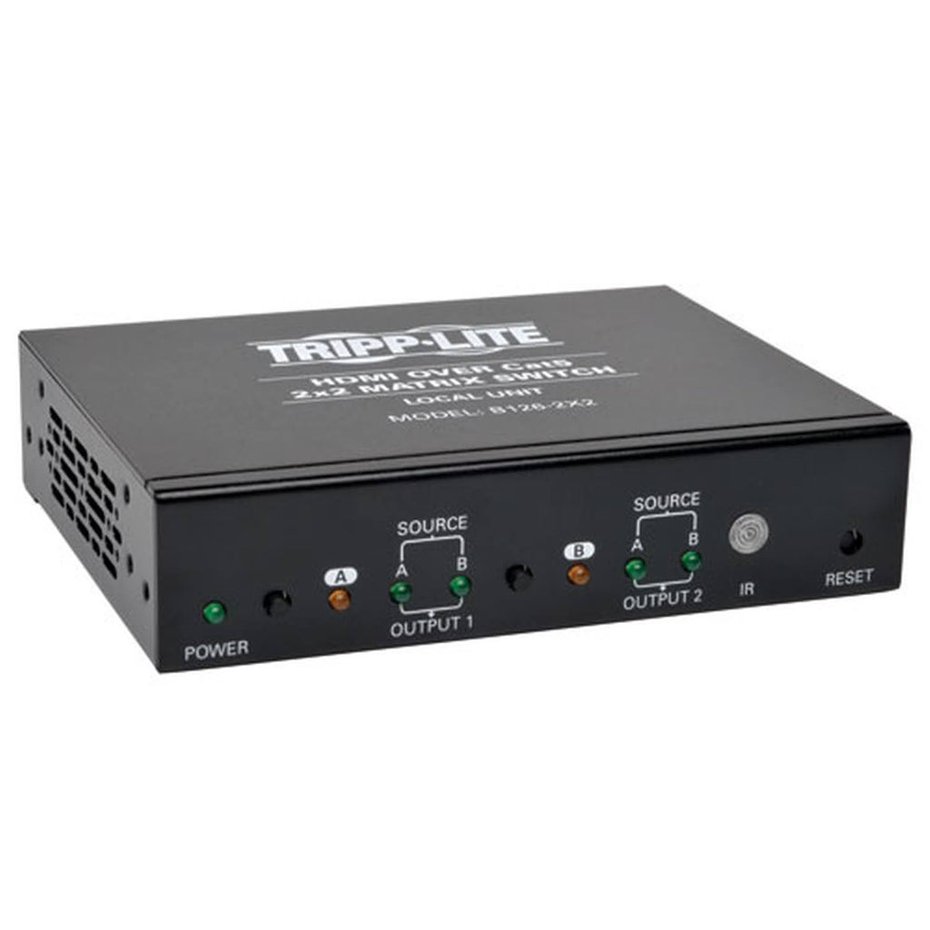 HDMI over Cat5 Cat6 2x2 Matrix Video Extender Switch G655