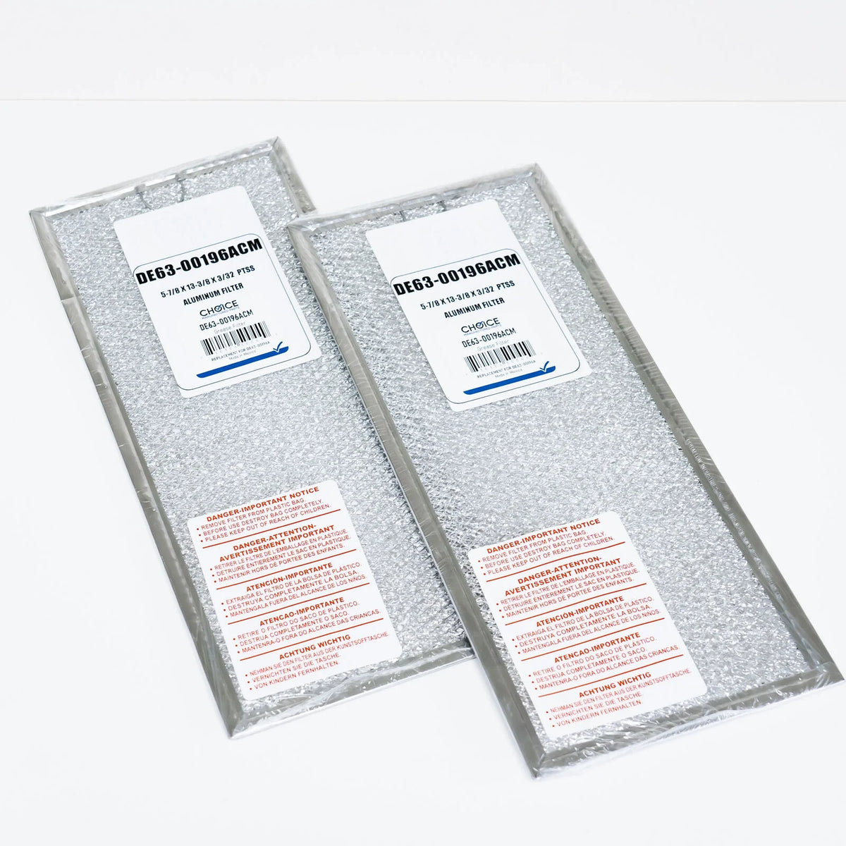 2 Pack Aluminum Microwave Filter P245