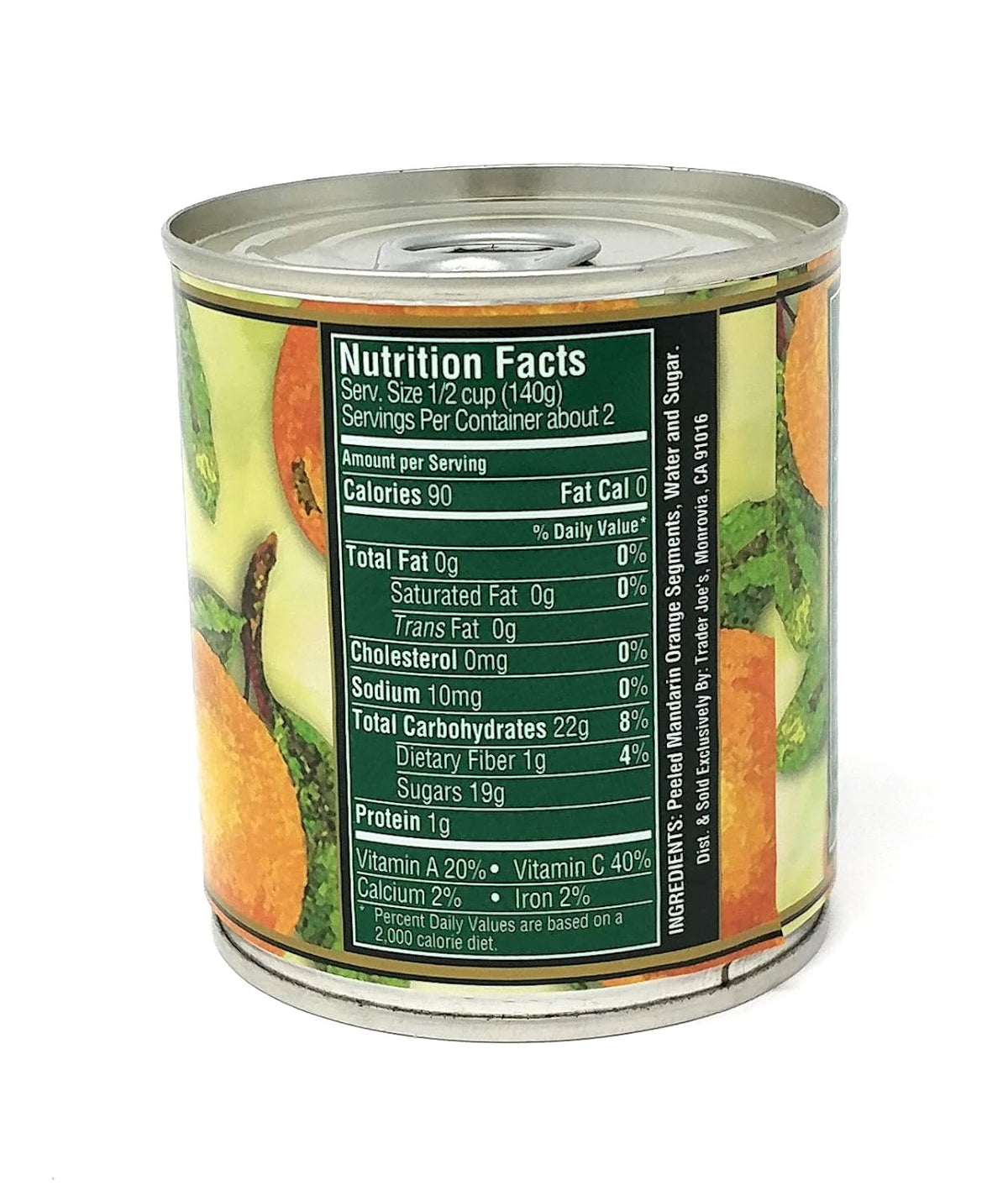 Mandarin Oranges in Light Syrup 11 oz. can 2-Pack U559
