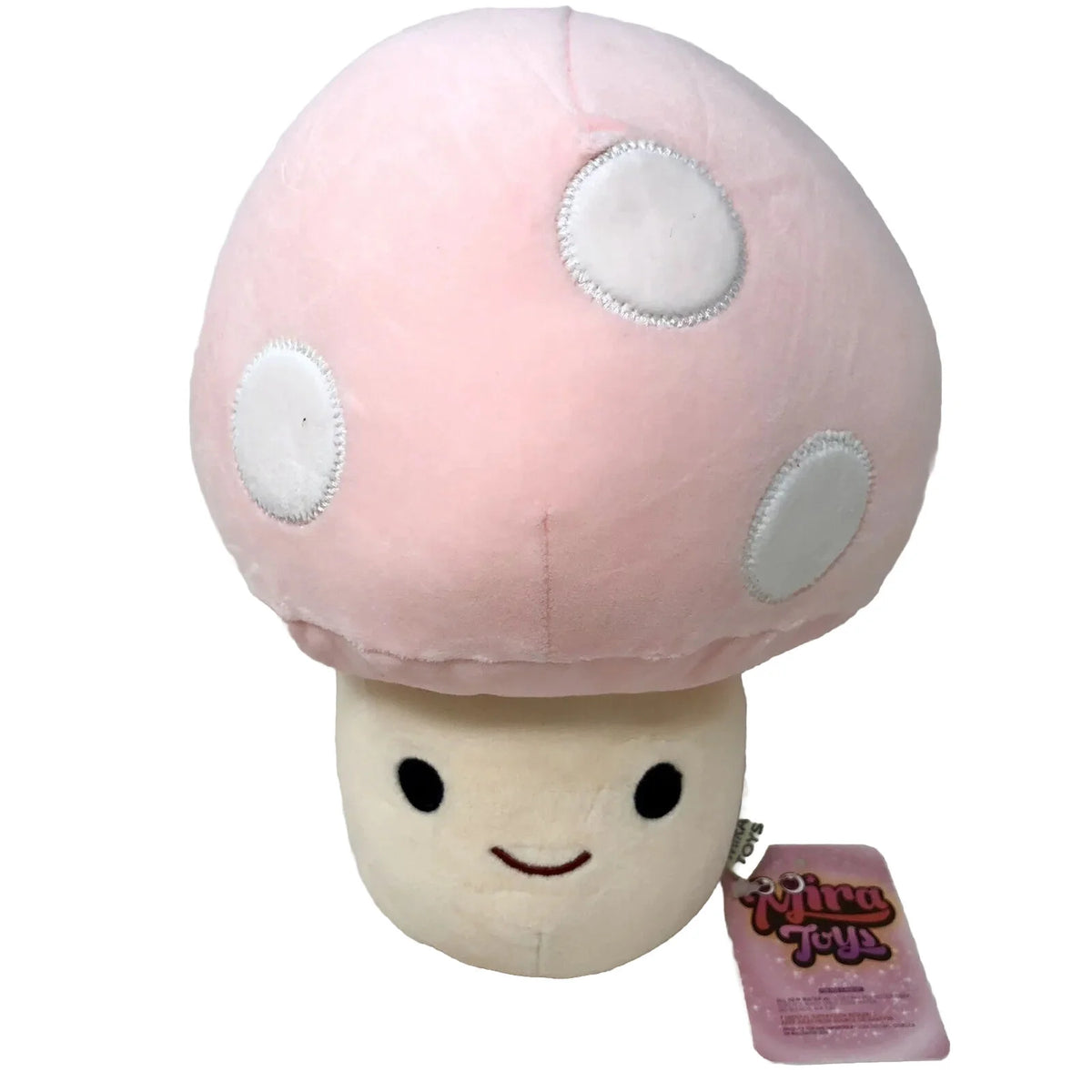 Pink Mushroom Soft Plush Toy 9 inch V610