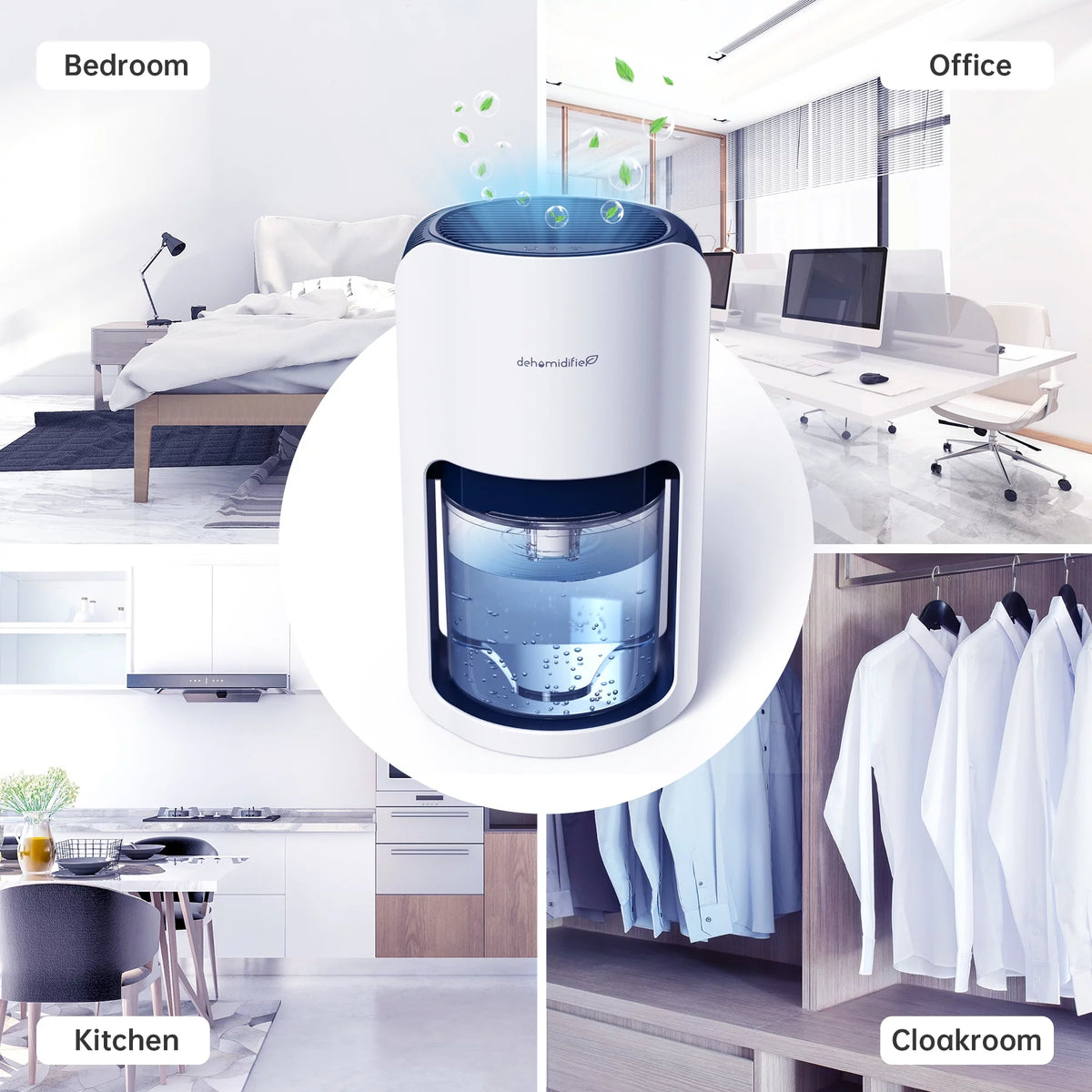 1200ML Portable Quiet Dehumidifier K216206