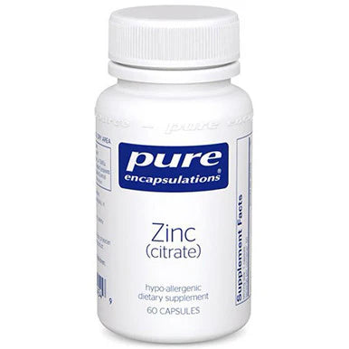 Zinc (citrate) 60c U534