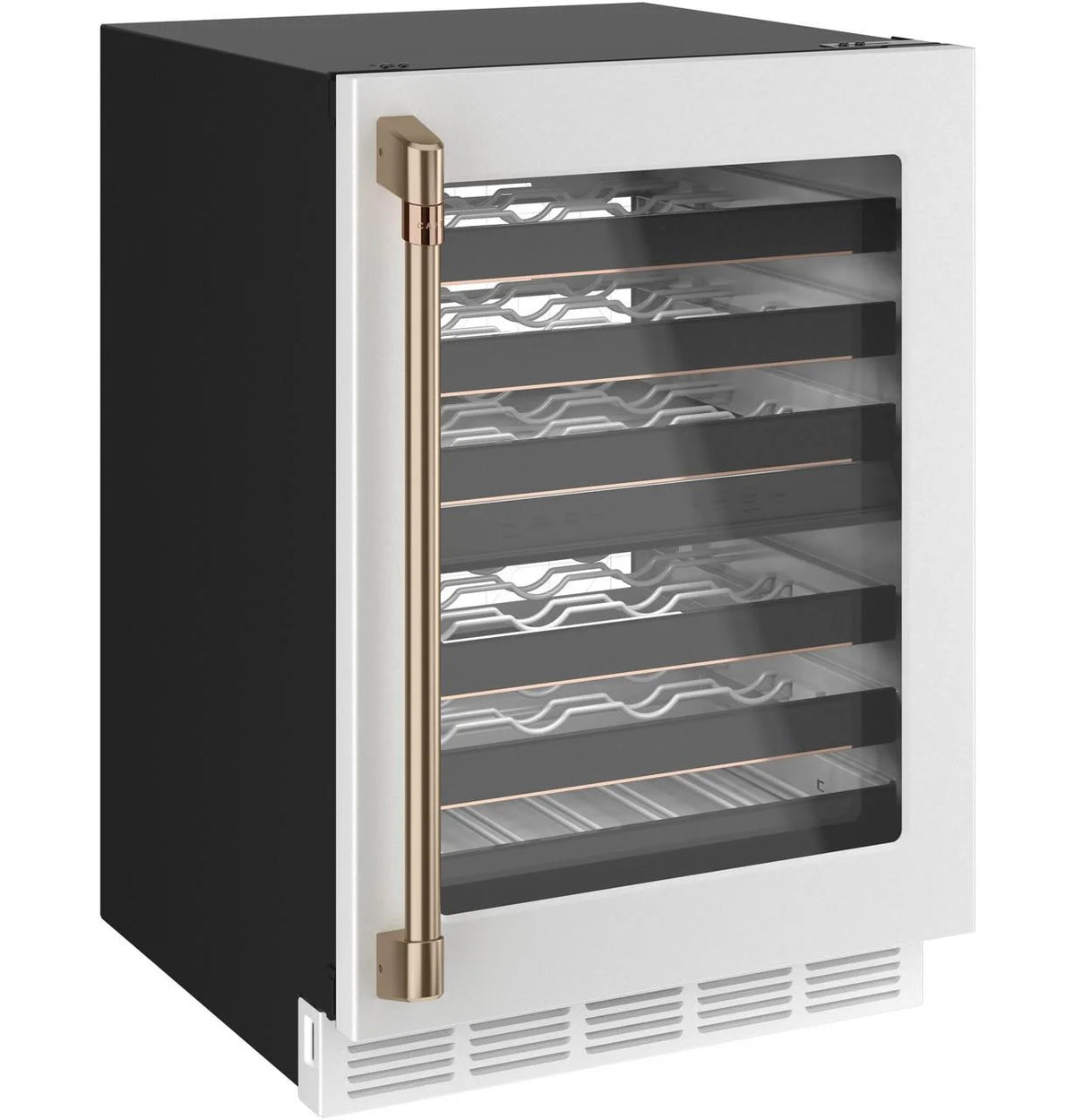 46 Bottle Built-in Matte White Wine Center E331