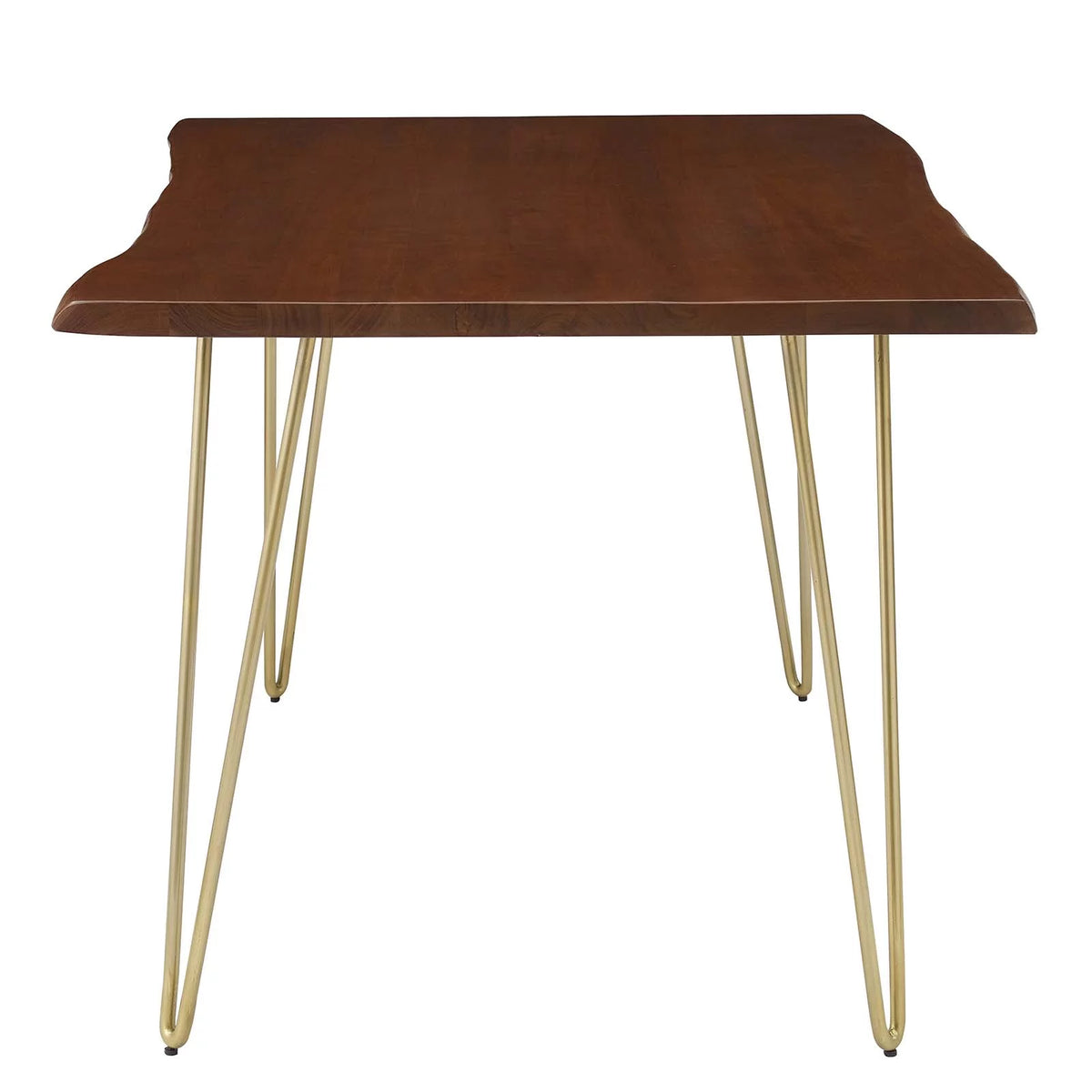 60" Live Edge Acacia Wood Dining Table J4899