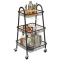 3 Tier Metal Storage Cart K107713