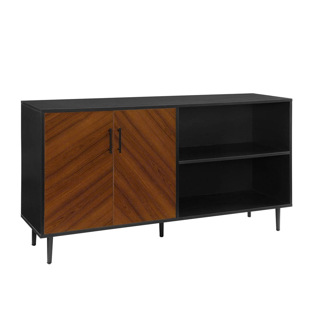 58 inch Solid Black TV Console X2529