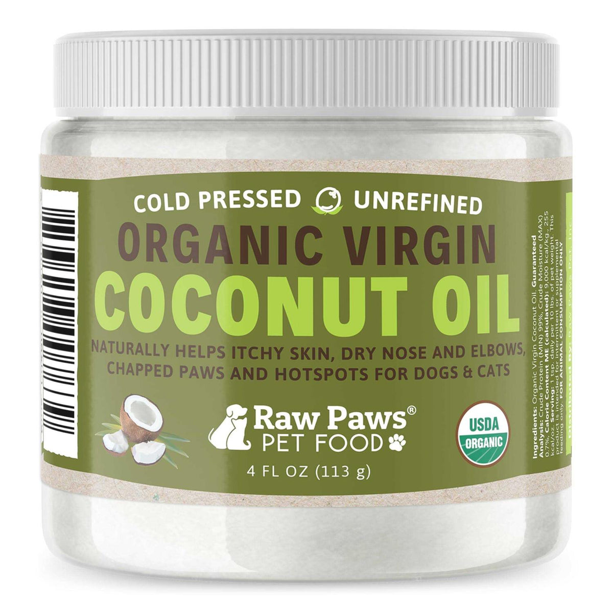 Organic Coconut Oil for Dogs & Cats W715288