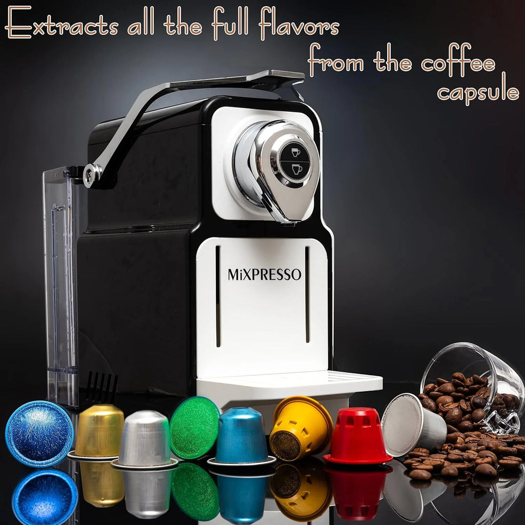 Black 19-Bar Single Serve Espresso Machine Q712