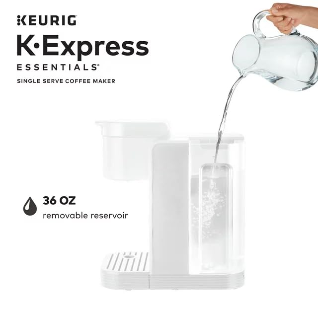 Single Serve K-Cup Pod Coffee Maker, Black, Compact J1911