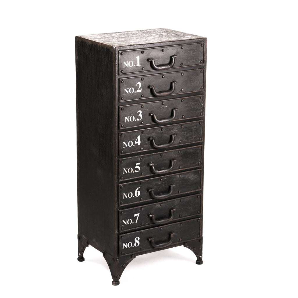 Black Iron Cabinet E18677