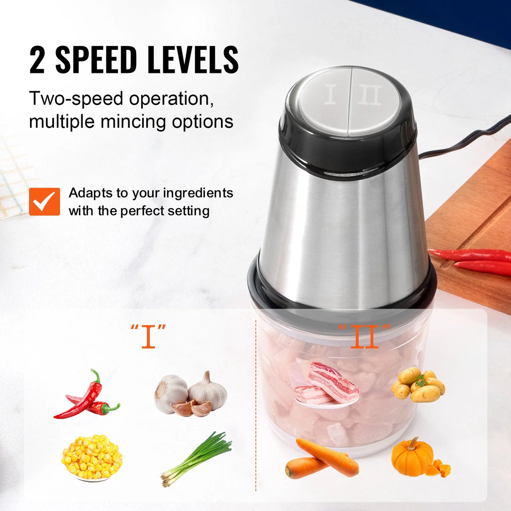 2.5 Cup Glass Electric Food Chopper V531