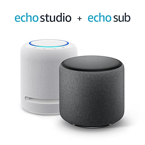Glacier White Echo Studio with Echo Sub V99127