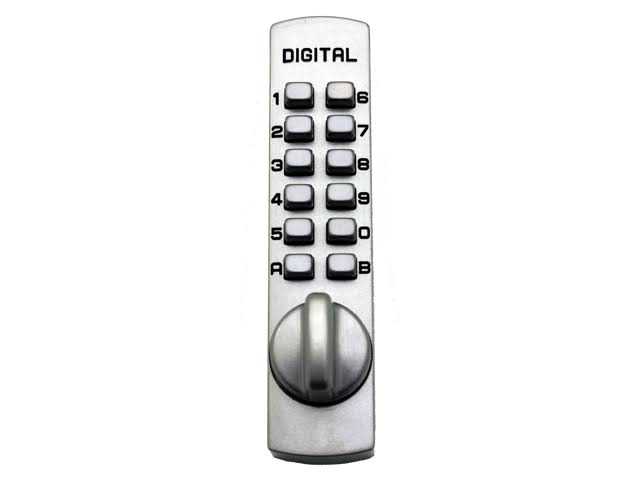 Mechanical Keyless Surface Mount Hook Bolt Sliding X1766