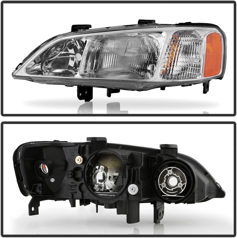 1999-2001 Acura TL Headlights Driver + Passenger Side M270