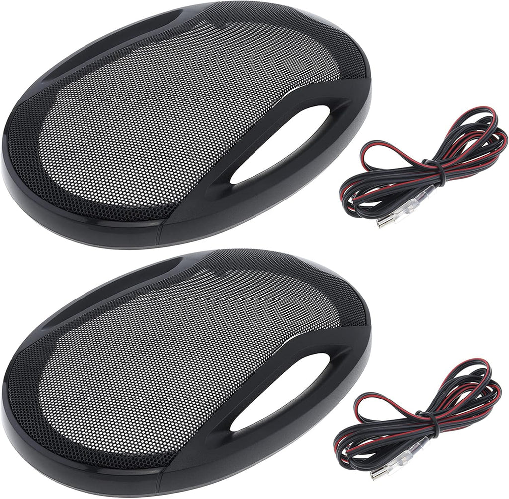 6''x 9'' 1000 Watt Max 3-Way Coaxial Speakers (2 Pack) F69414