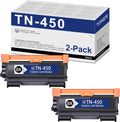 Compatible TN450 Toner Cartridge Black 2-Pack I54505