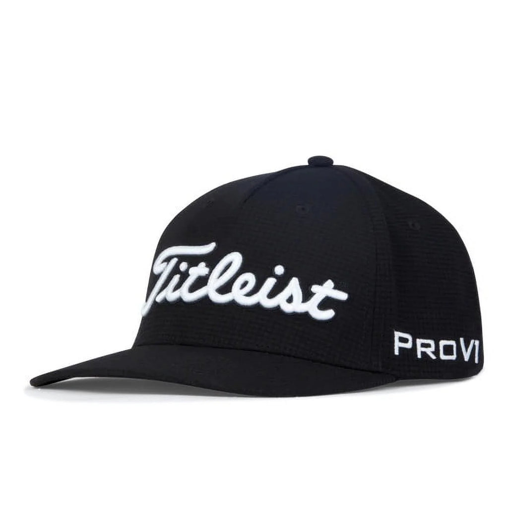 Black/White Medium/Large Golf Hat V58721