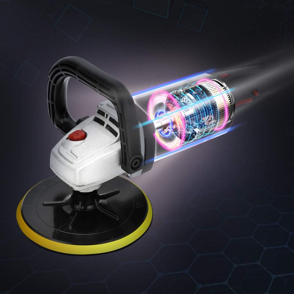 7 Inch Buffer Polisher with 5 Polishing Pads R771008