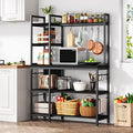5-Tier Kitchen Utility Storage Shelf with 10 Hooks K11221