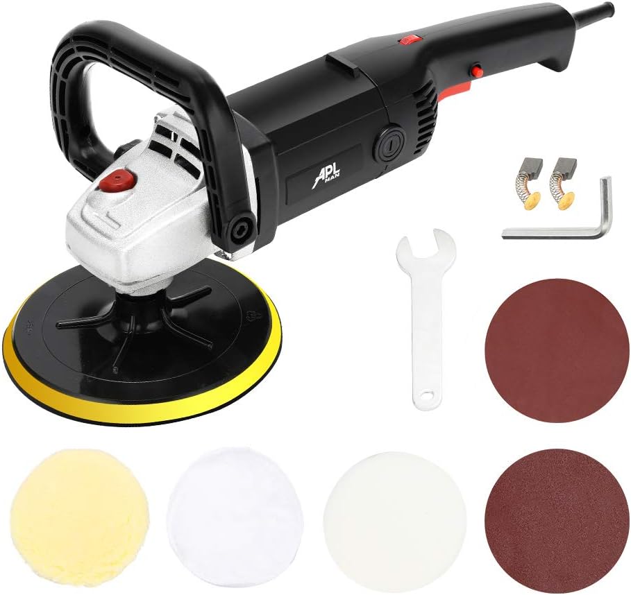 7 Inch Buffer Polisher with 5 Polishing Pads R771008